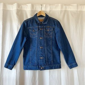 Wrangler Authentic Western Jacket Kid’s L or Women’s XS NWT